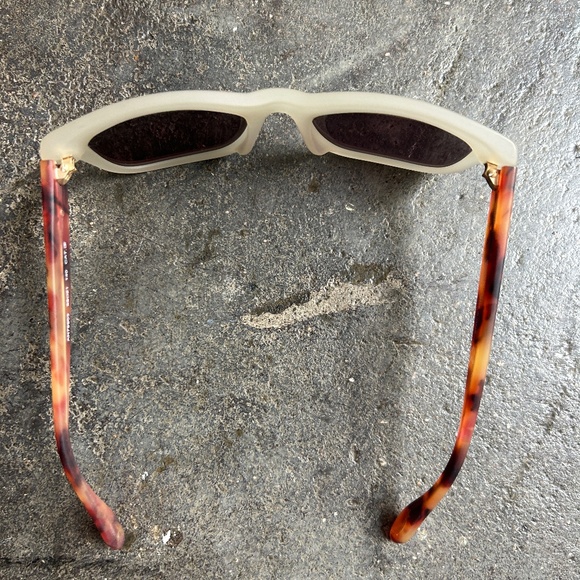 Vivienne Westwood Anglomania Sunglasses w/ Matte Frost frames & Tortoise Arms - Picture 6 of 10